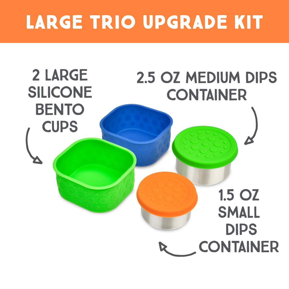 LunchBots Large Trio Upgrade Kit