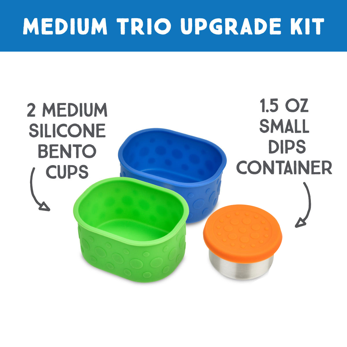 LunchBots Medium Trio Upgrade Kit