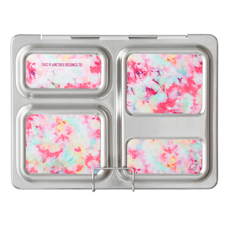 Magnet Set for PlanetBox Launch: Blossom Tie Dye