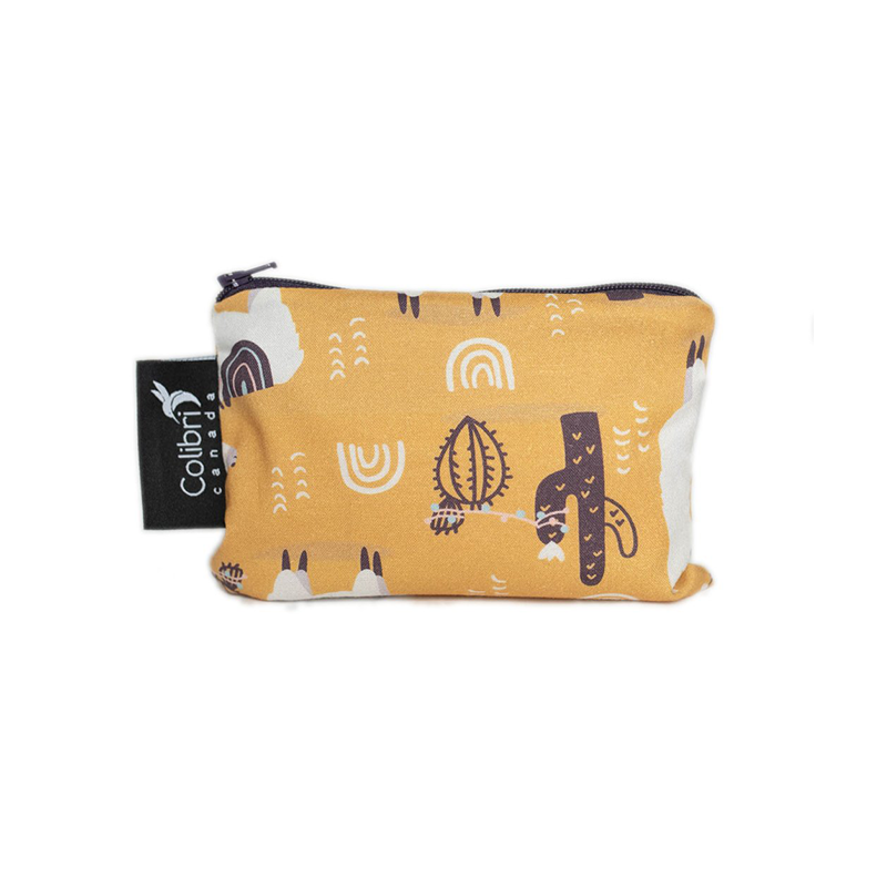 Colibri Small Reusable Snack Bag - Llama Snack Bag by Colibri | Cute Kid Stuff