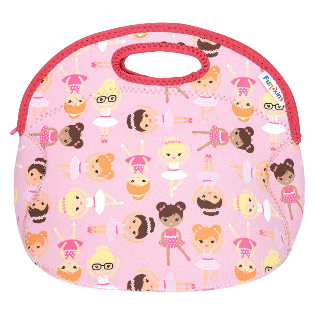 Funkins Large Lunch Bag: Ballerinas Lunch Bag by Funkins | Cute Kid Stuff
