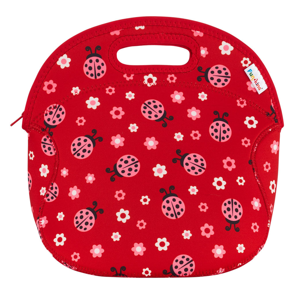 Funkins Large Lunch Bag: Ladybugs Lunch Bag by Funkins | Cute Kid Stuff