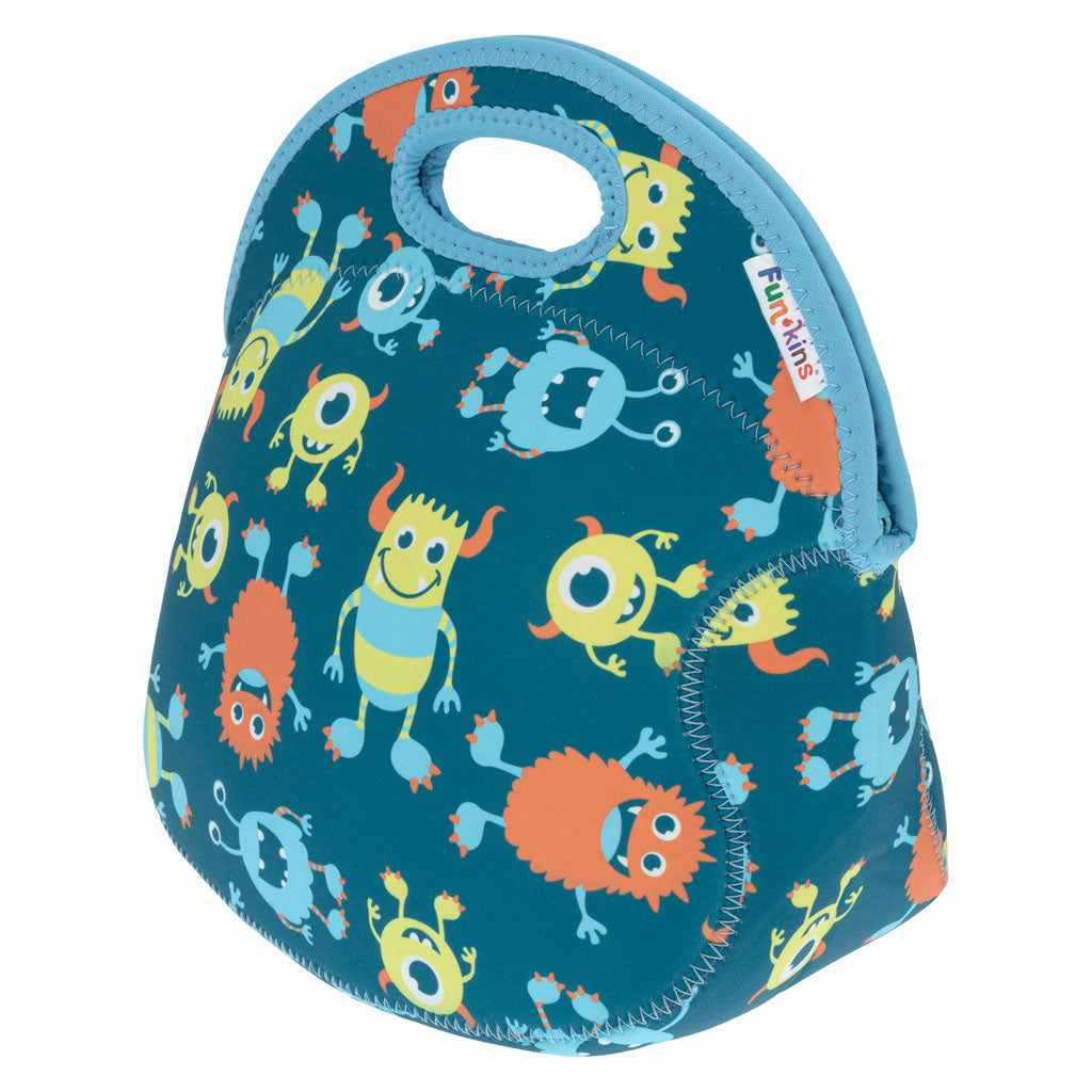 Funkins Large Lunch Bag: Monsters Lunch Bag by Funkins | Cute Kid Stuff