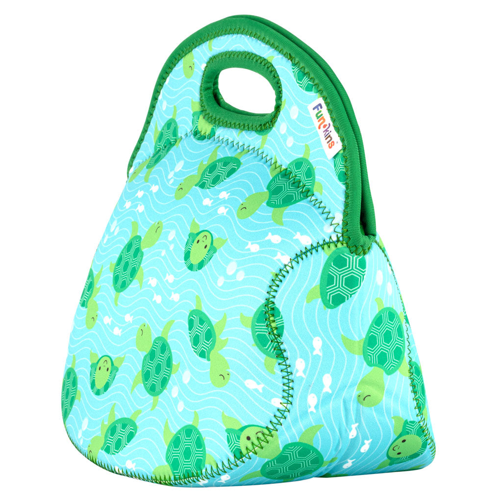 Funkins Large Lunch Bag: Sea Turtles Lunch Bag by Funkins | Cute Kid Stuff