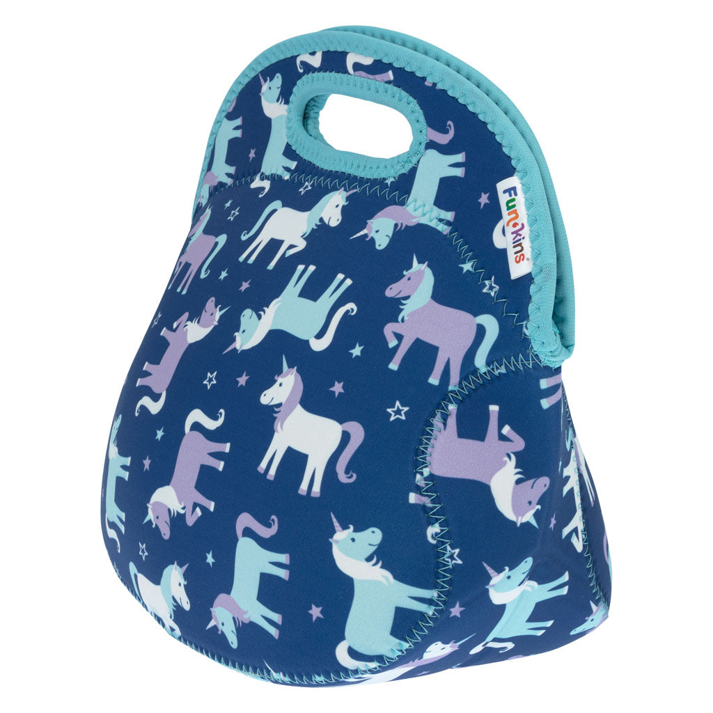 Funkins Large Lunch Bag: Unicorns Lunch Bag by Funkins | Cute Kid Stuff