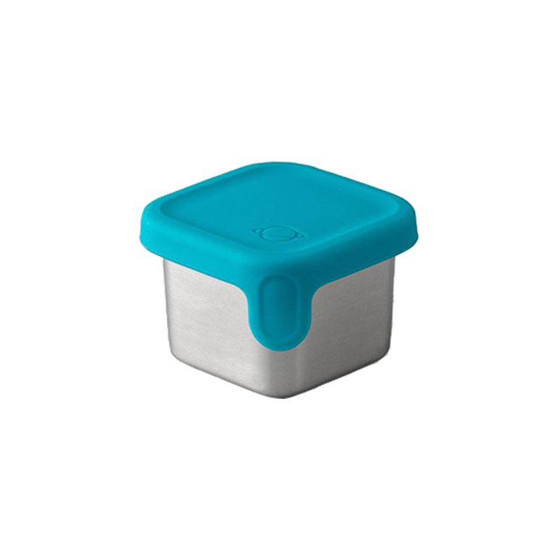 Little Square Dipper (1.75oz) for PlanetBox Rover: Teal PlanetBox Accessory by PlanetBox | Cute Kid Stuff