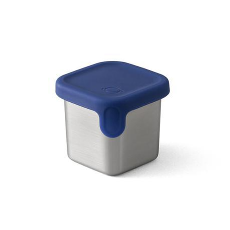Little Square Dipper (2.4oz) for PlanetBox Launch and Shuttle: Dark Blue PlanetBox Accessory by PlanetBox | Cute Kid Stuff