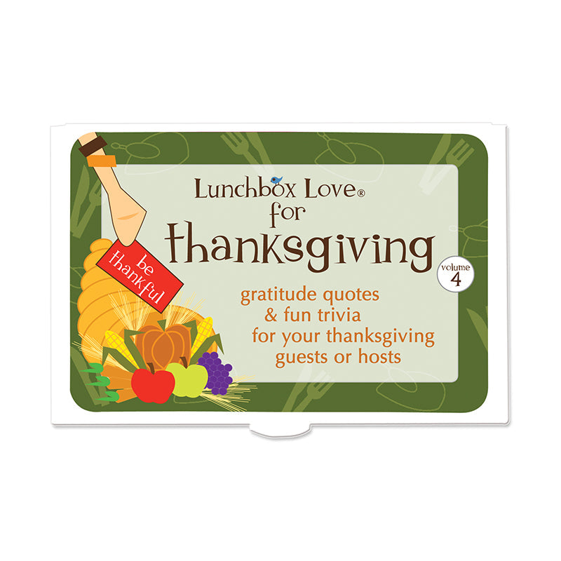 Lunchbox Love® ForHolidays: Thanksgiving Volume 4 Lunch Notes by Lunchbox Love | Cute Kid Stuff