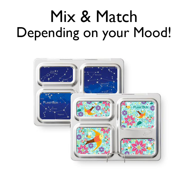 Magnet Set for PlanetBox Launch: Air Mail Magnets by PlanetBox | Cute Kid Stuff