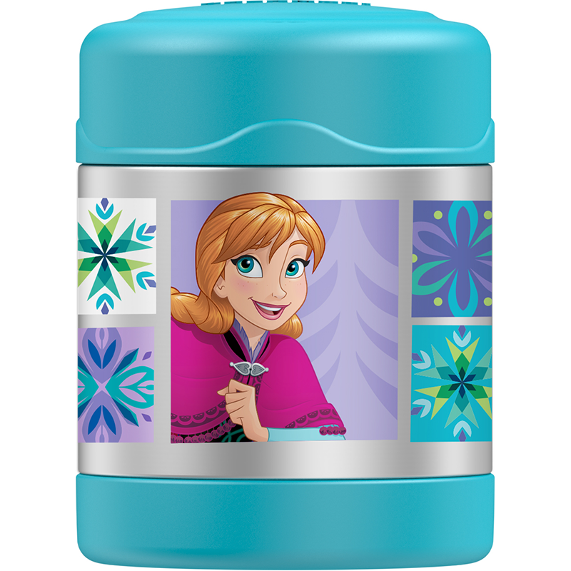 Thermos 10oz FUNtainer Food Jar: Frozen Teal Thermal Food Jar by Thermos | Cute Kid Stuff