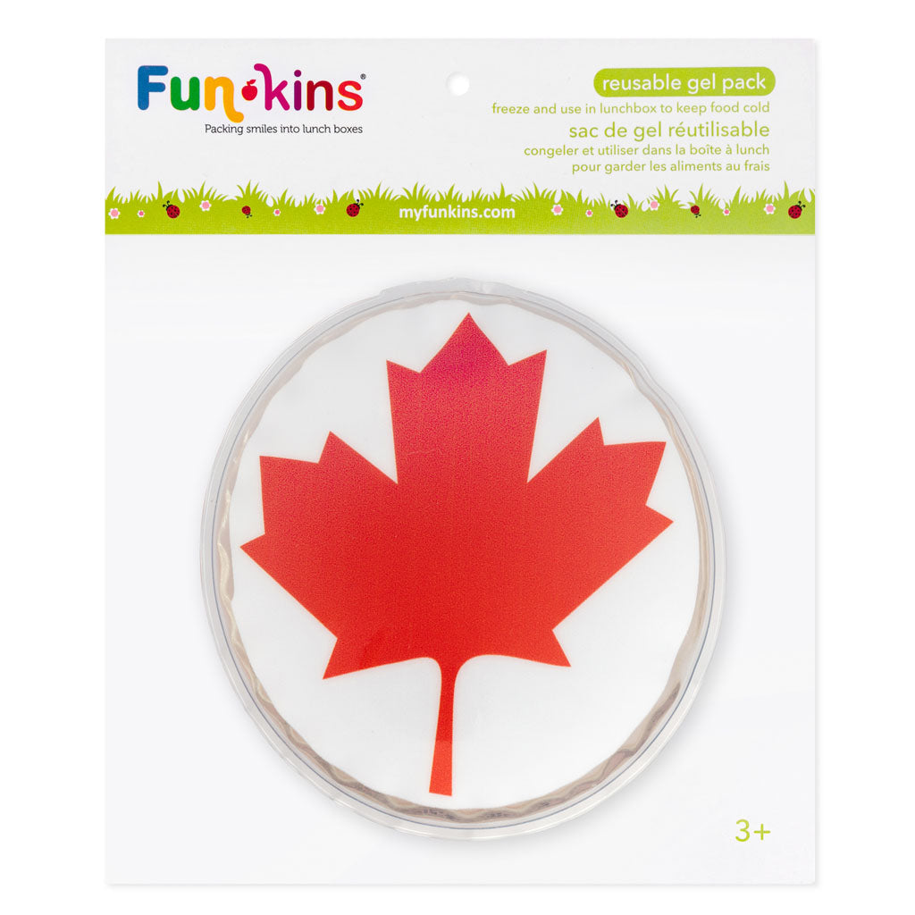 Funkins Gel Ice Pack: Canada Maple Leaf