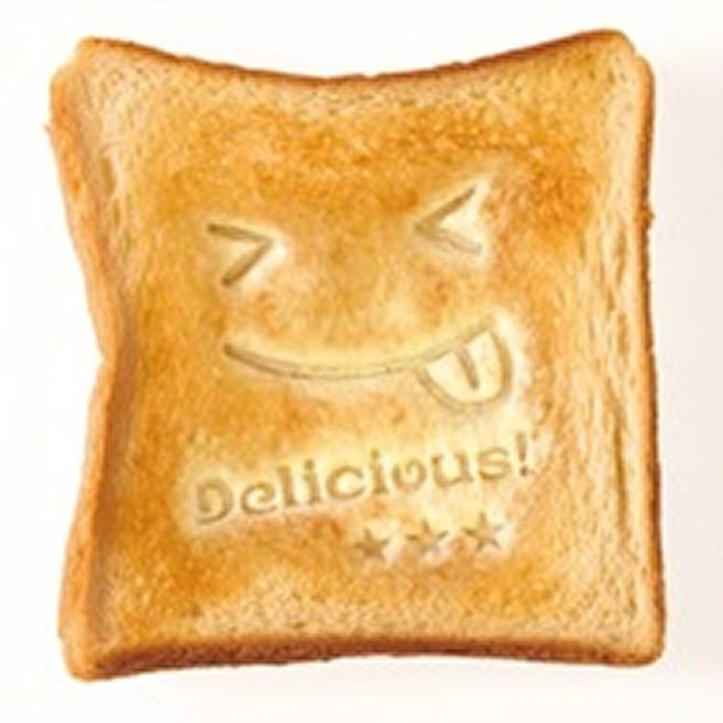 Daiso Japan Toast DecoStamp: Delicious
