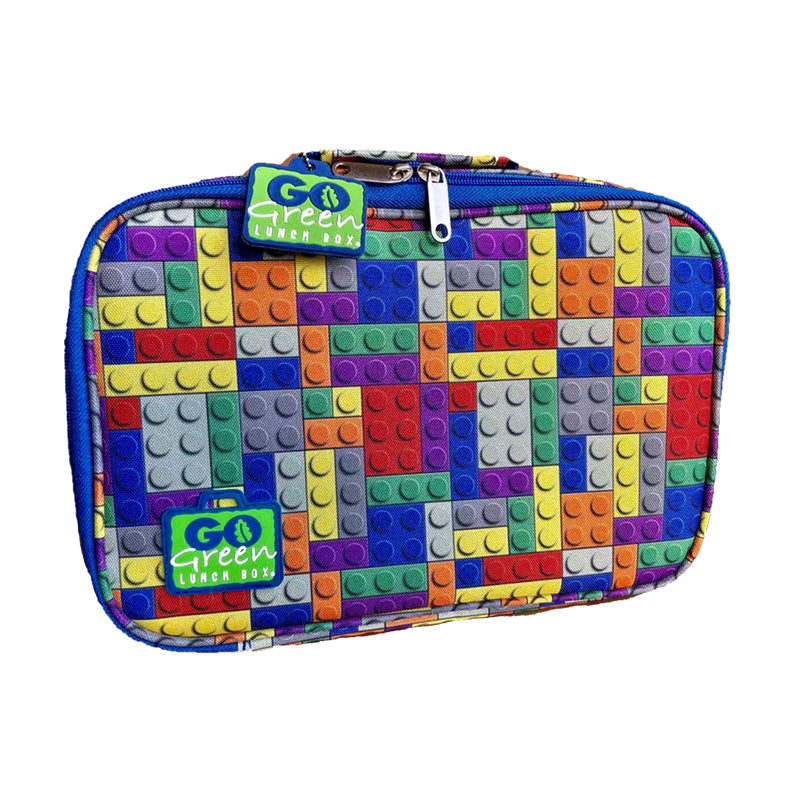 Go Green Insulated Carrying Case: Bricks 'n Pieces