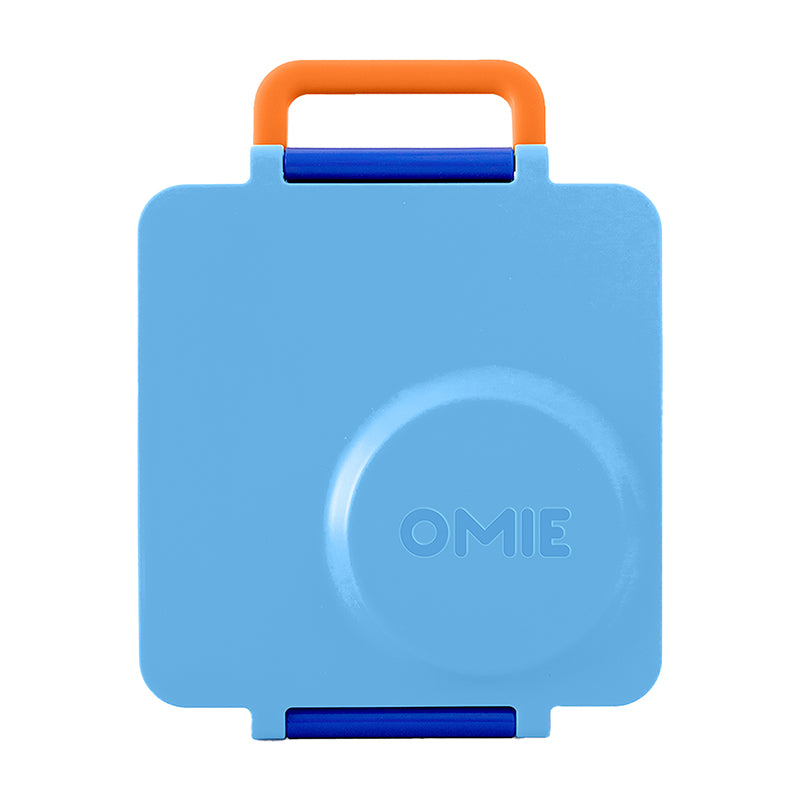 OmieLIfe OmieBox Hot & Cold Insulated Bento Lunch Box (V2) - Blue Sky