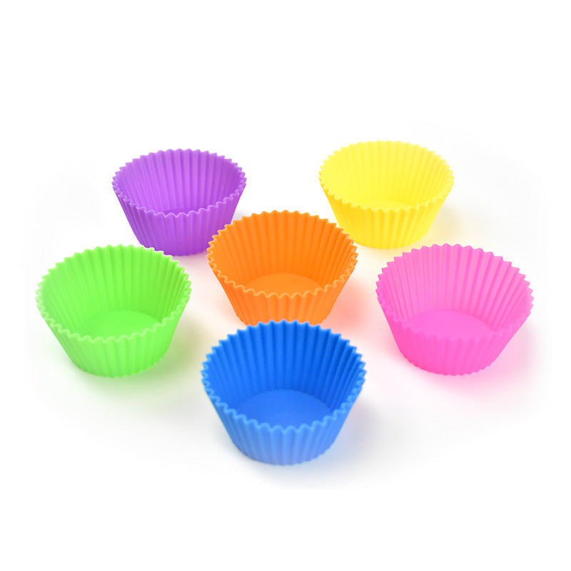 Silicone Baking/Cupcake Liners for Bento Boxes: 24-Pack