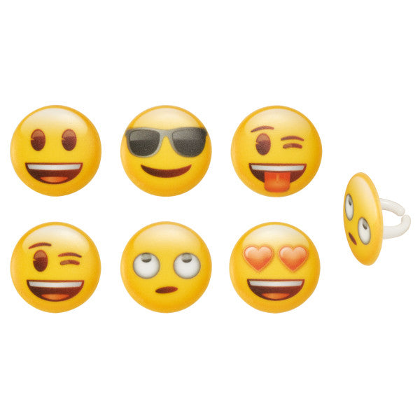 Decopac Emoji (Rings, 6Pk)