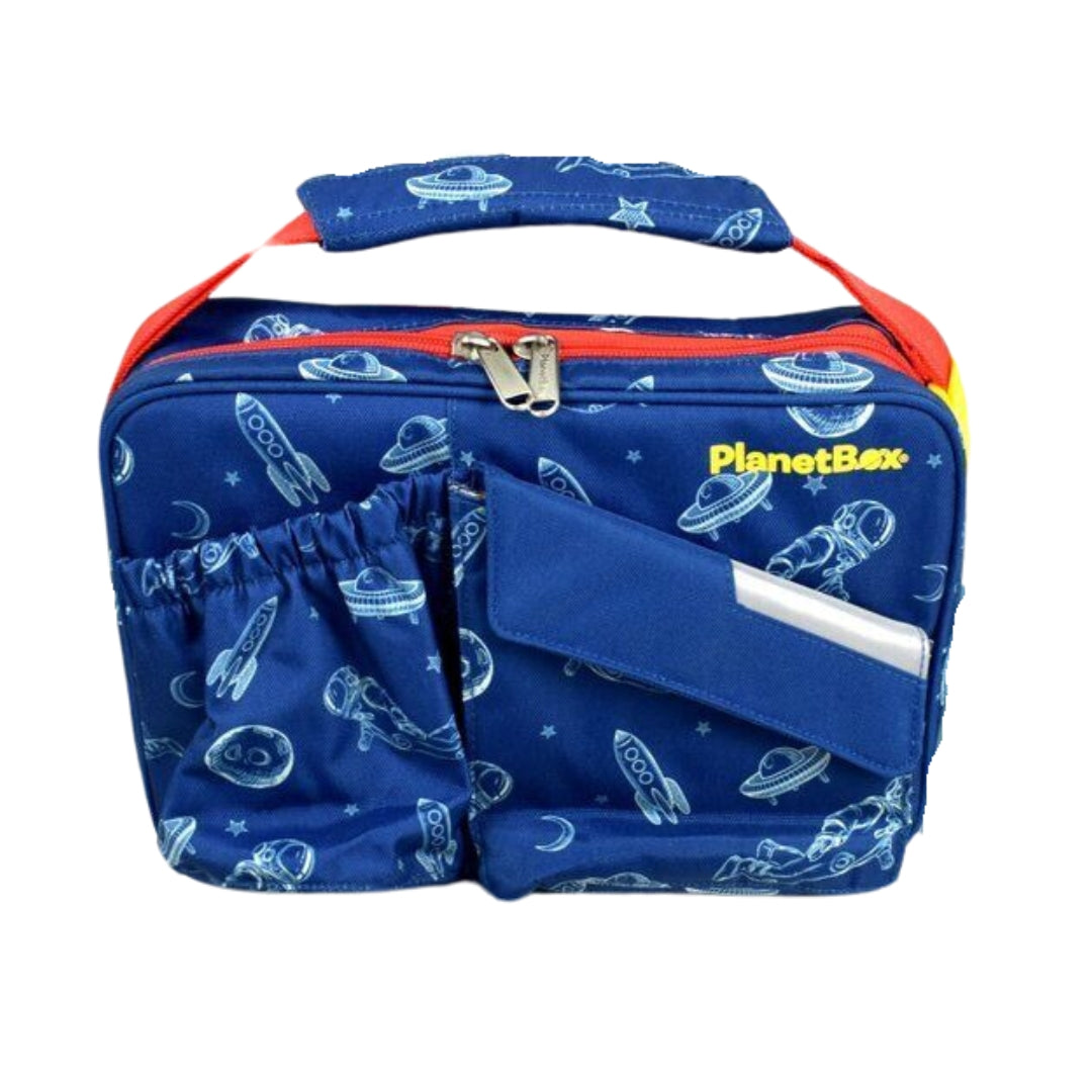 PlanetBox Insulated Carry Bag for Rover or Launch Blue Space CuteKidStuff