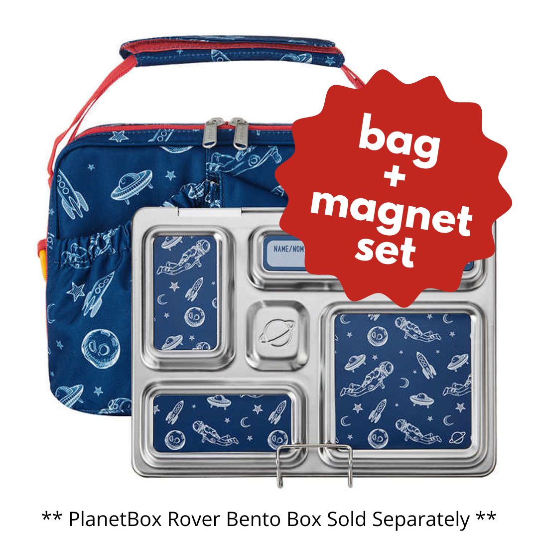 Blue Space Carry Bag + Rover Magnets (Bento Box Sold Separately)