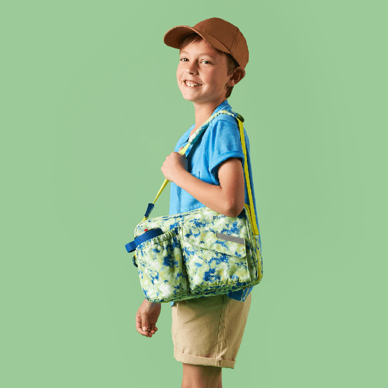PlanetBox Insulated Carry Bag for Rover or Launch: Snap Pea Tie Dye