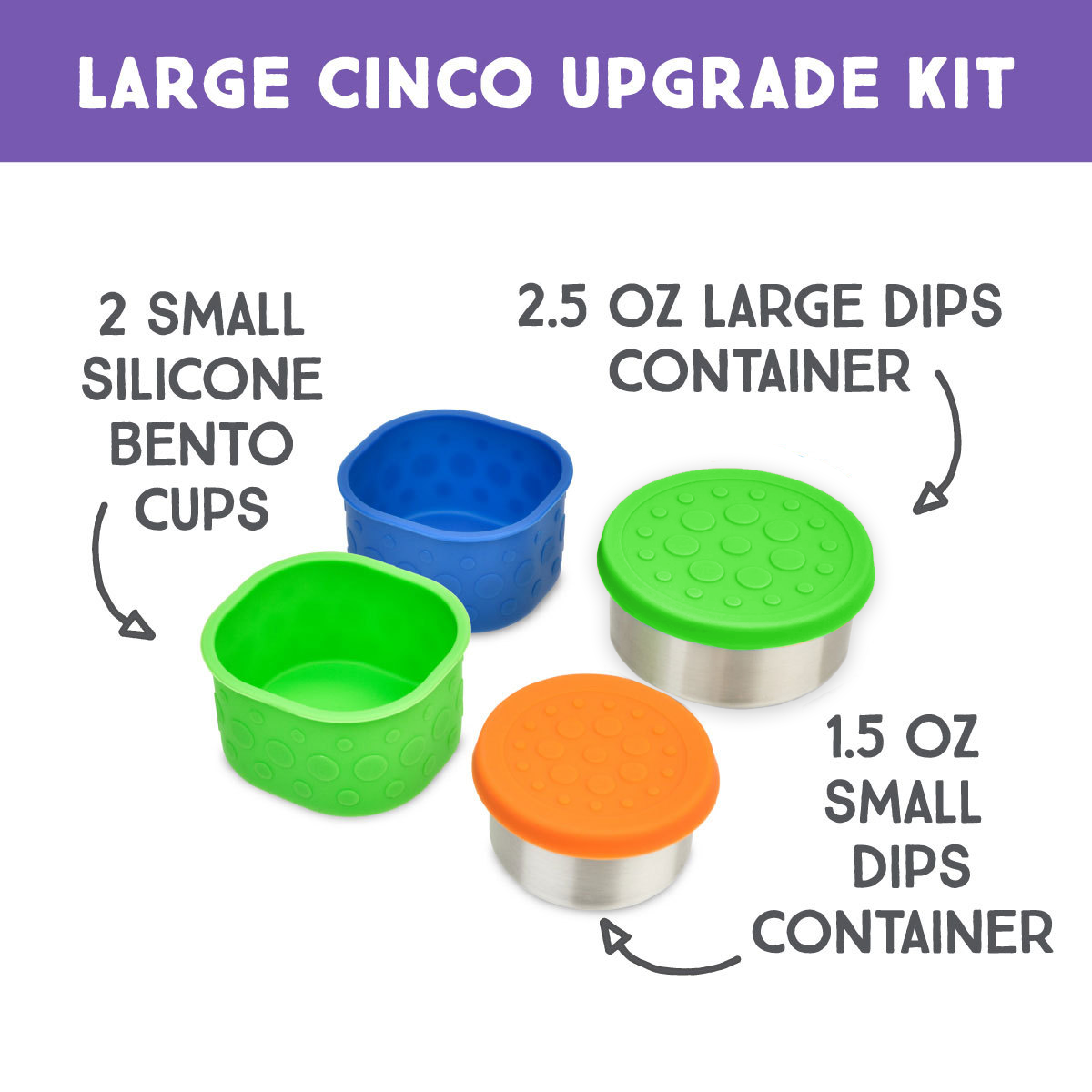 LunchBots Large Cinco Upgrade Kit
