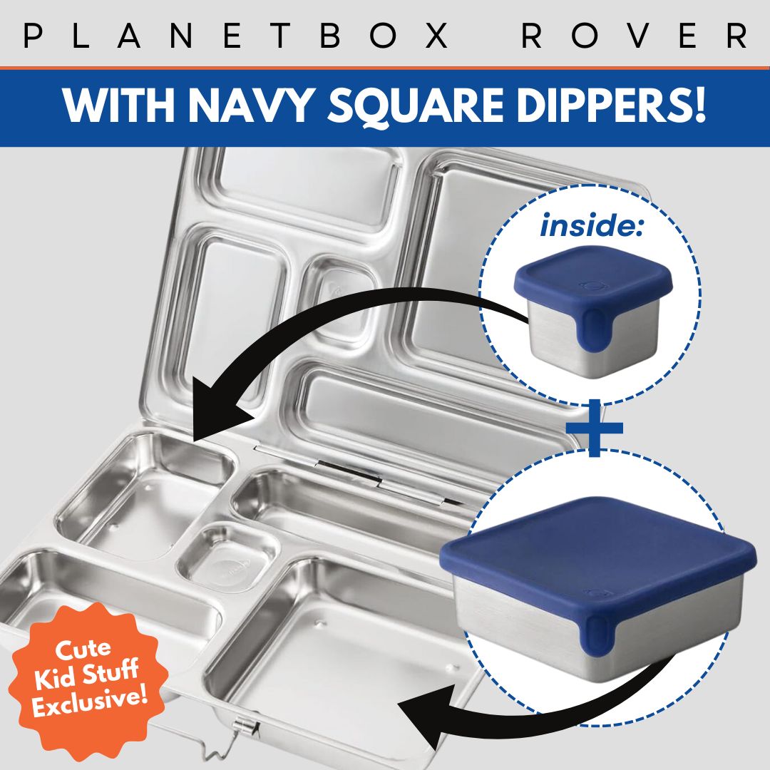 PlanetBox Rover with SQUARE Dippers: Navy