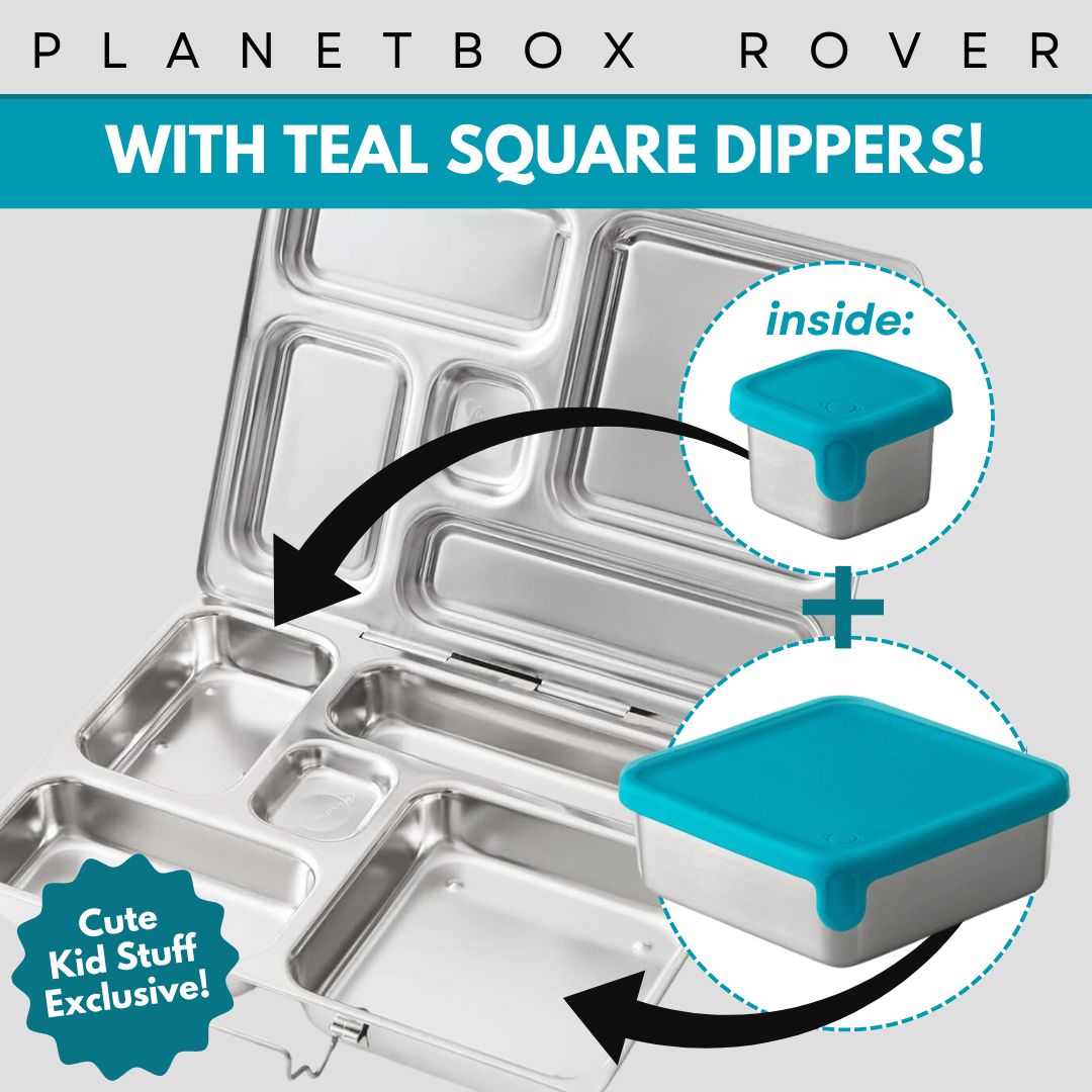 PlanetBox Rover with SQUARE Dippers: Teal