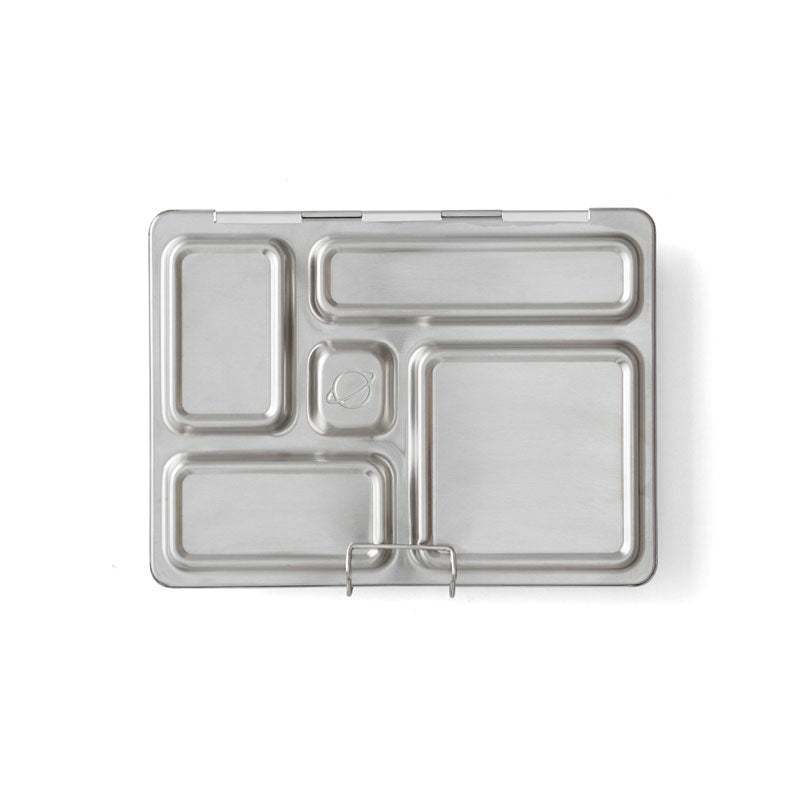 PlanetBox Stainless Steel Bento Box: Rover (No Dippers, No Box)