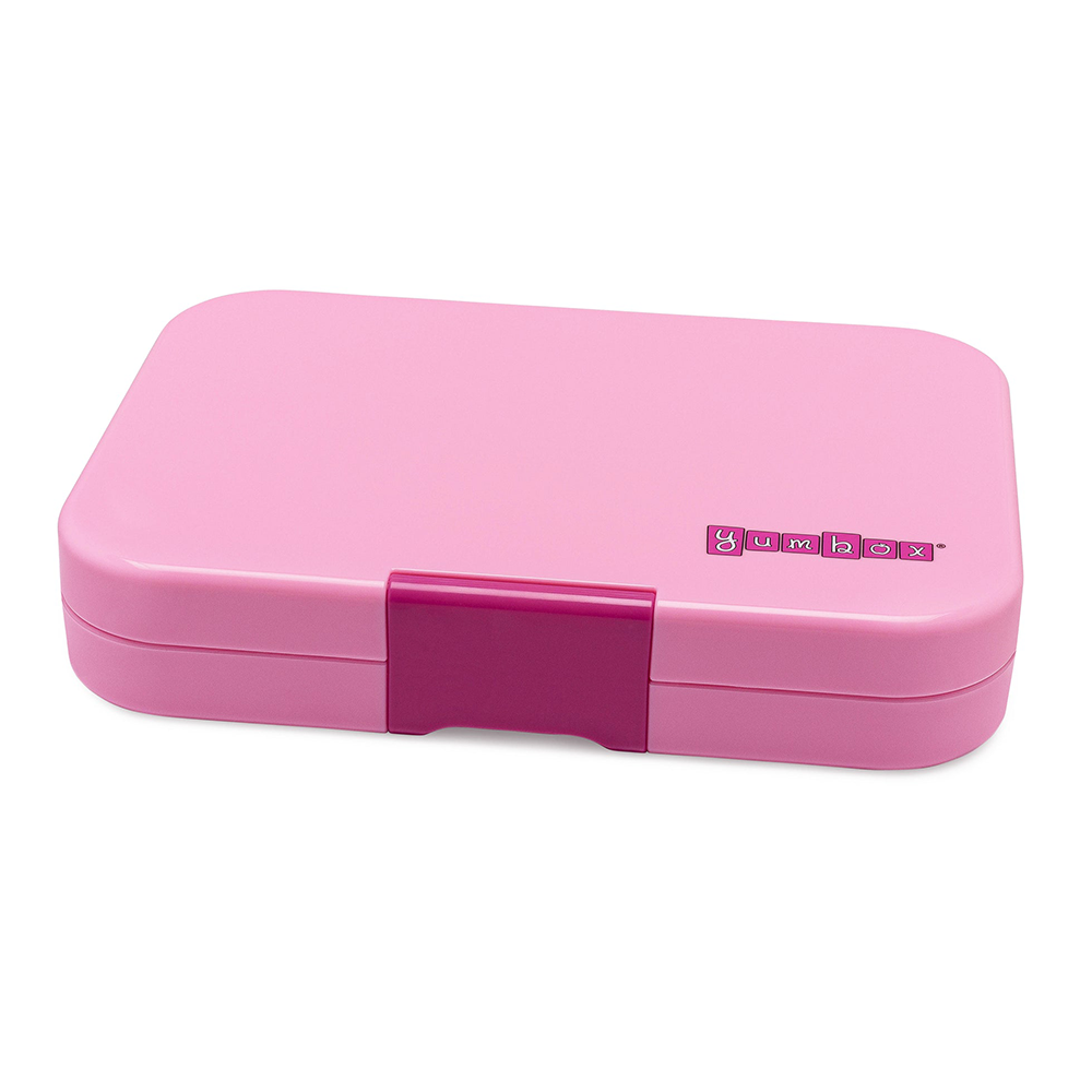 Yumbox Tapas with Botanical Tray Amalfi Pink 4-Compartment Lunch