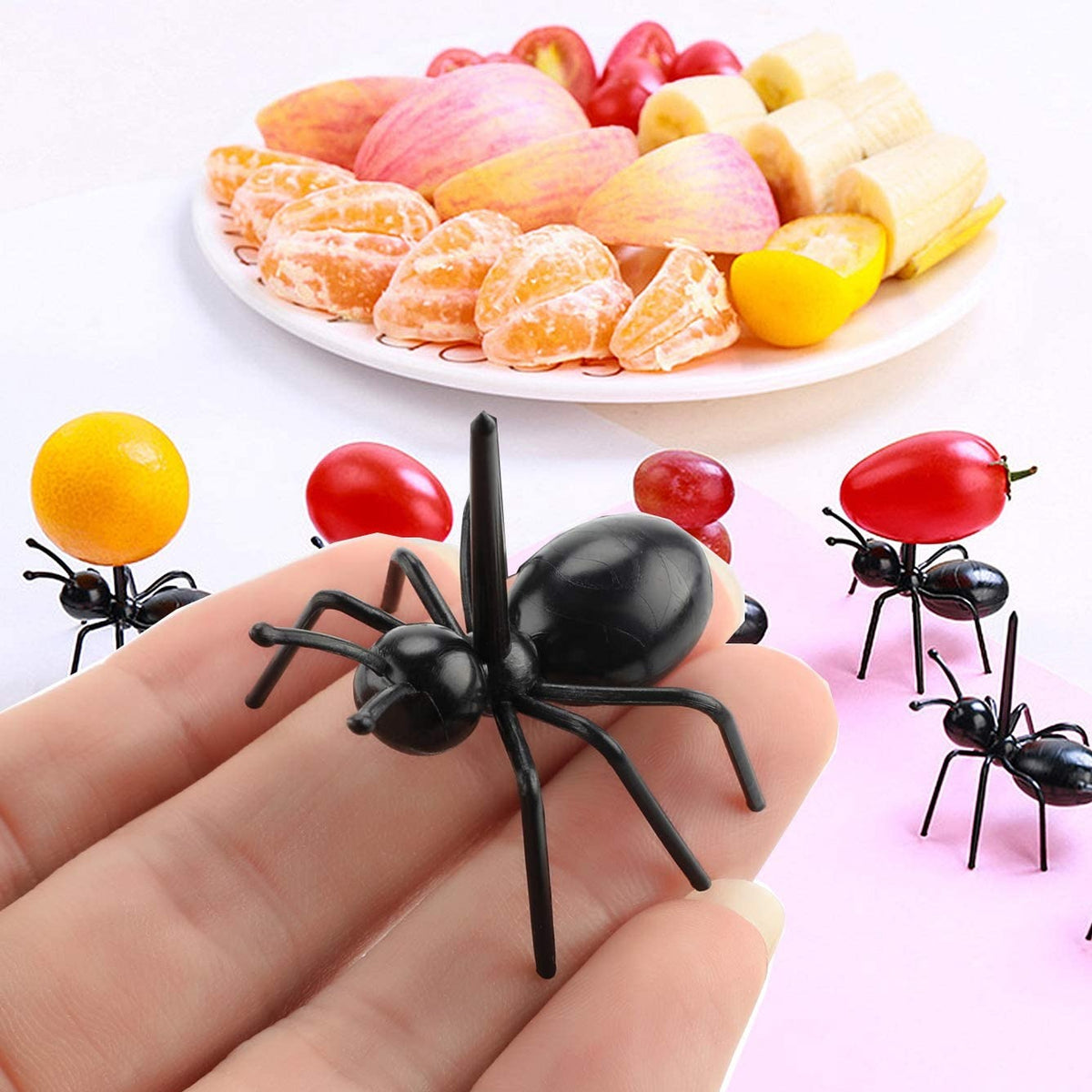 CKS Ant Food Picks (12-Pack) Bento Accessories by Cute Kid Stuff | Cute Kid Stuff