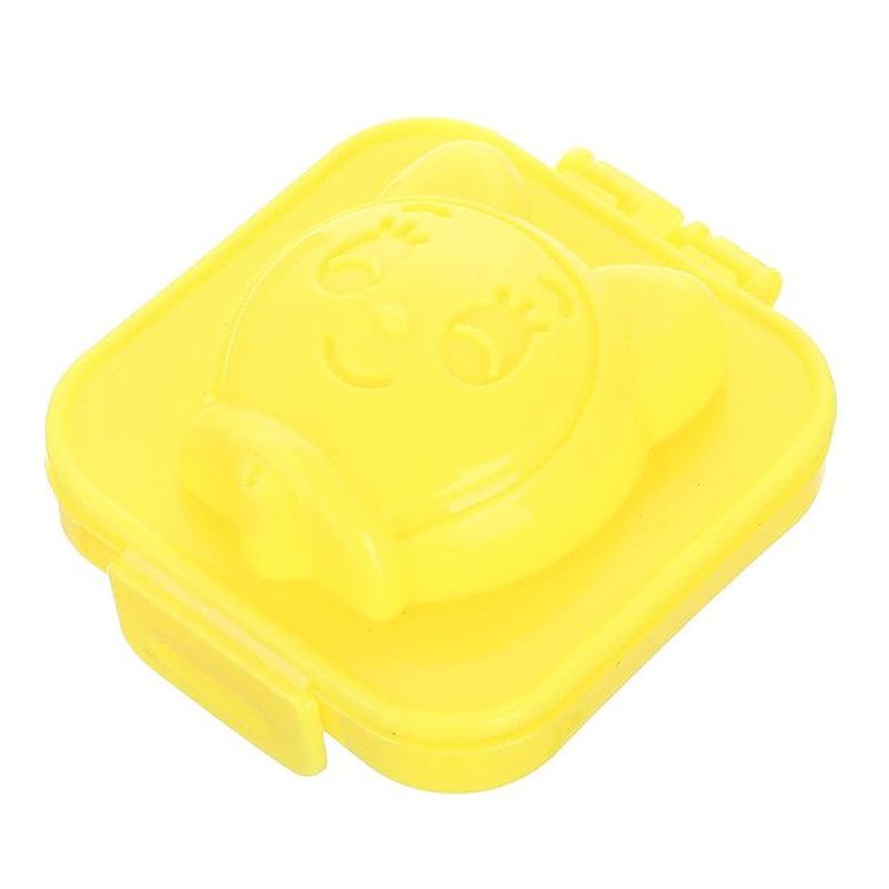 CKS Yellow Kitten-Shaped Boiled Egg Mould Egg Moulds by Cute Kid Stuff | Cute Kid Stuff