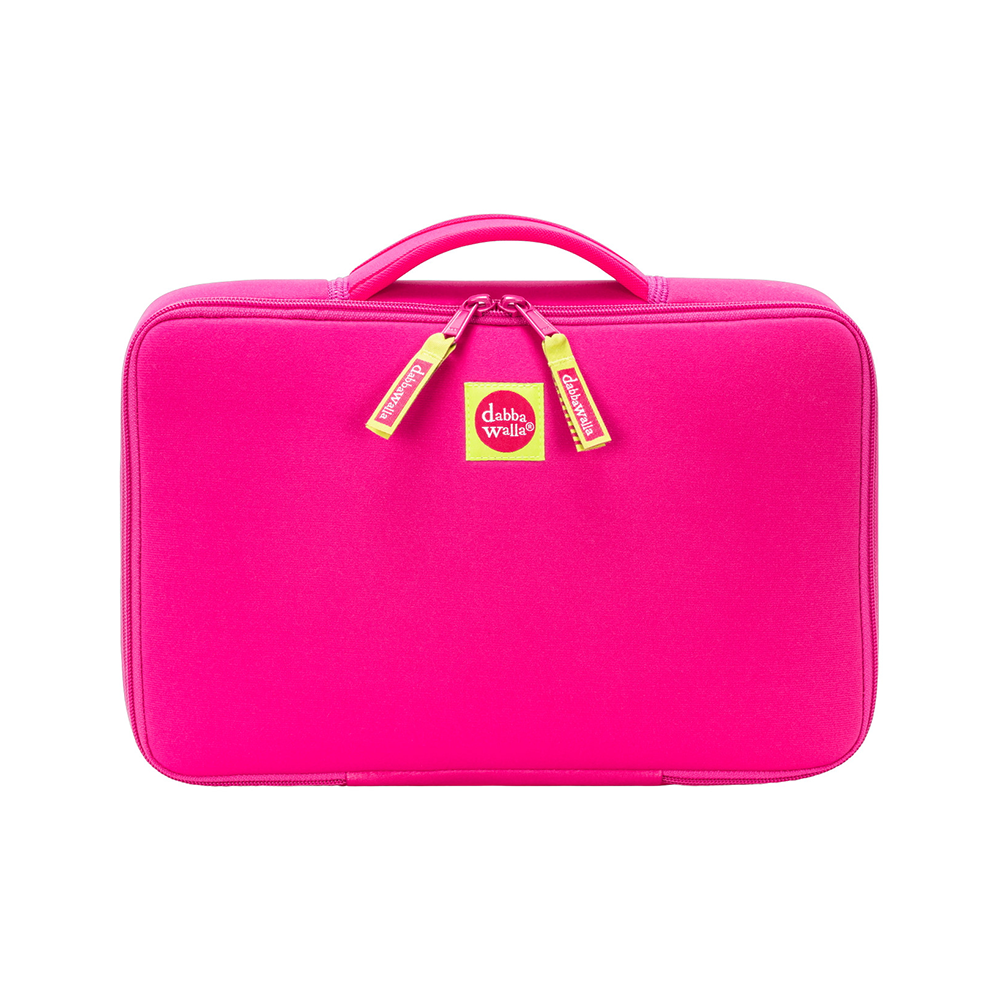 Dabbawalla Machine Washable Bento Lunch Bag - Pink