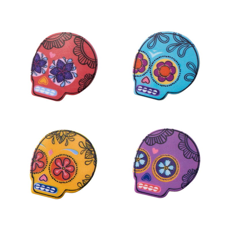 Decopac Día de Los Muertos Spirit (Rings, 4PK) Bento Accessories by DecoPac | Cute Kid Stuff