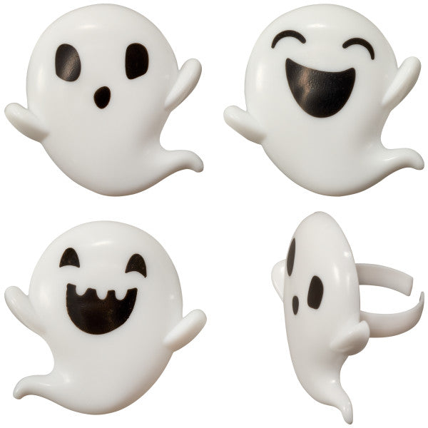 Decopac Ghosts (Rings, 6Pk) - CuteKidStuff.com