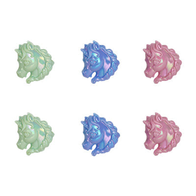 Decopac Shiny Unicorn Rings (6-Pk) Bento Accessories by DecoPac | Cute Kid Stuff