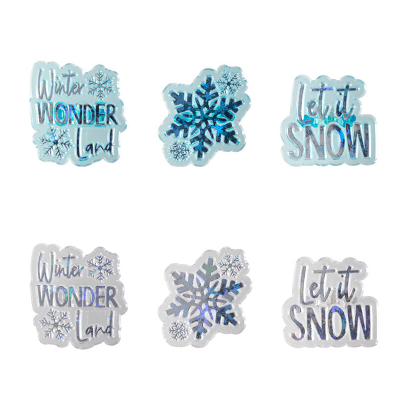 Decopac Winter Wonderland Rings