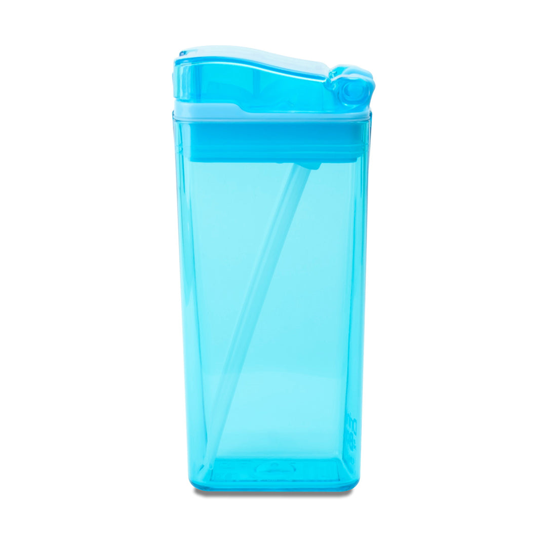 Drink-in-the-Box 12oz Reusable Drink Box (V3): Blue Water Bottle by Drink-In-The-Box | Cute Kid Stuff
