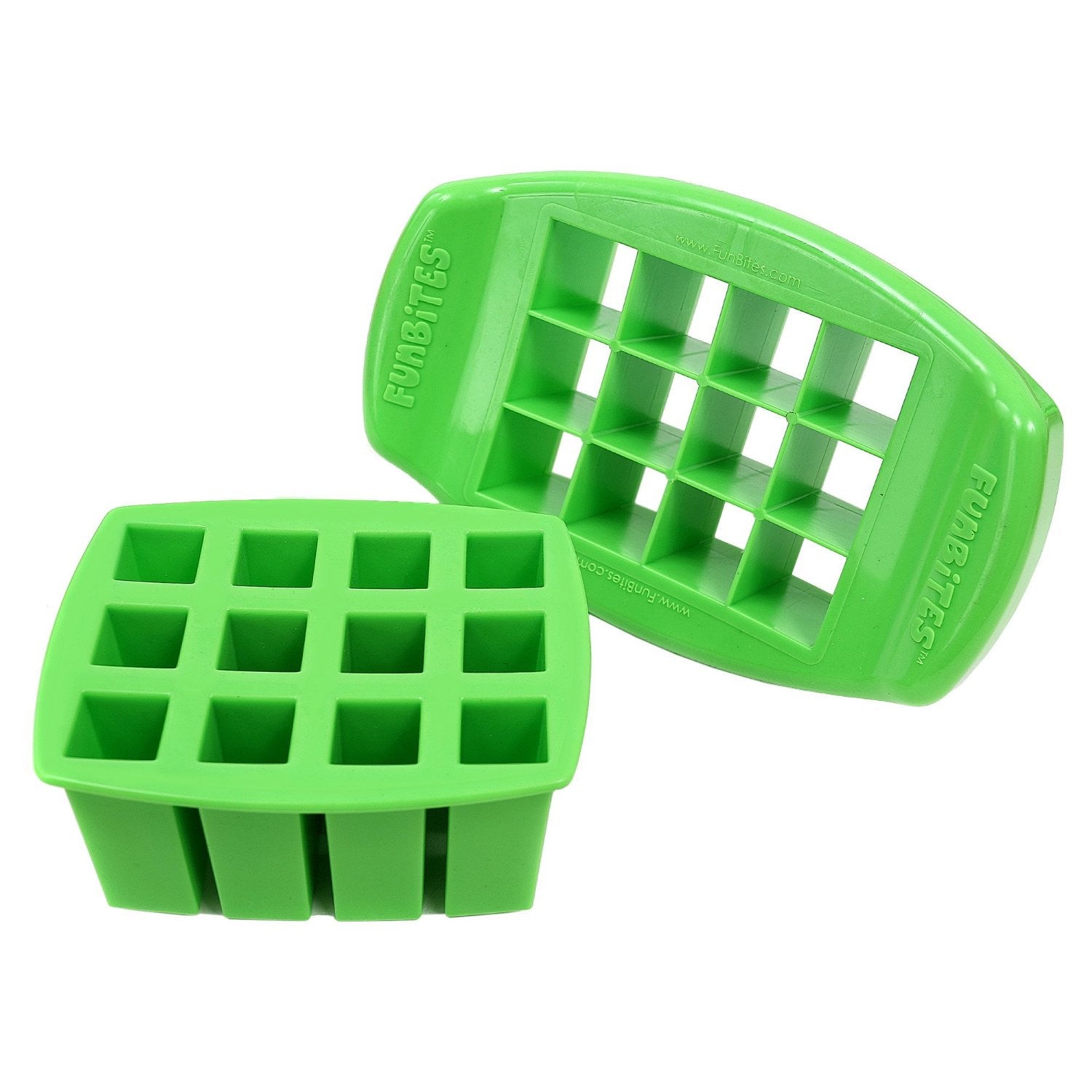 FunBites SQUARE Food Cutter - Green Bento Accessories by FunBites | Cute Kid Stuff