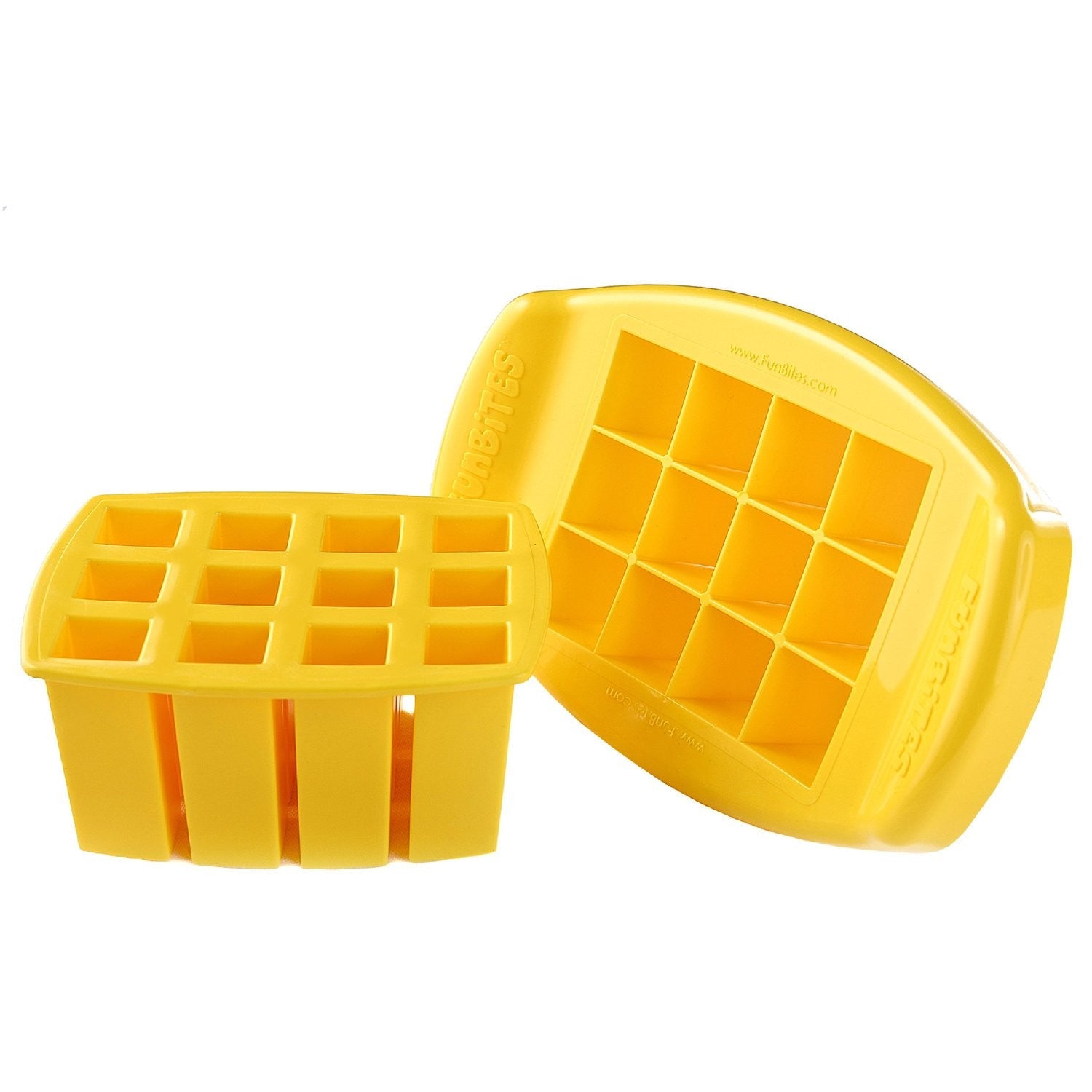 FunBites SQUARES Food Cutter - Yellow Bento Accessories by FunBites | Cute Kid Stuff