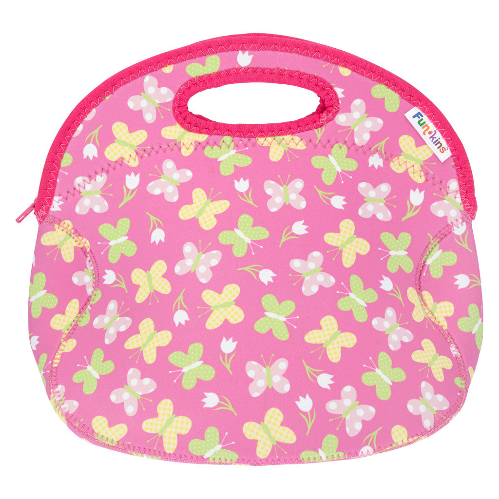 Funkins Large Lunch Bag: Butterflies Lunch Bag by Funkins | Cute Kid Stuff