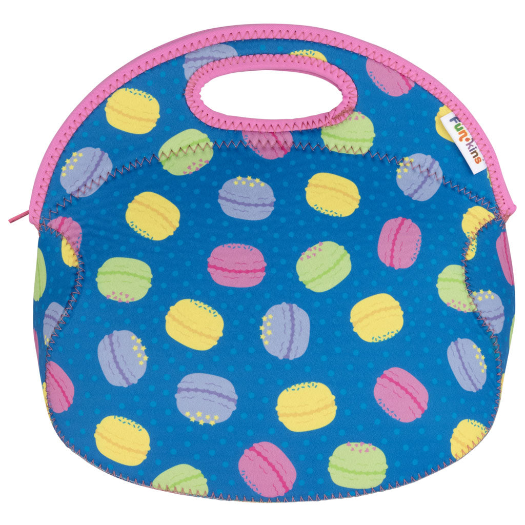 Funkins Large Lunch Bag: Macarons Lunch Bag by Funkins | Cute Kid Stuff