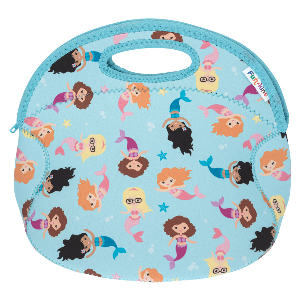 Funkins Large Lunch Bag: Mermaids Lunch Bag by Funkins | Cute Kid Stuff
