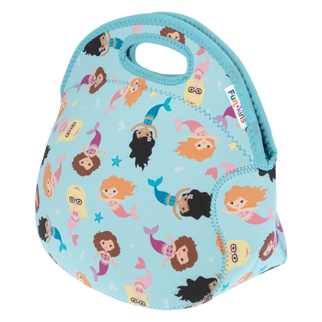 Funkins Large Lunch Bag: Mermaids Lunch Bag by Funkins | Cute Kid Stuff