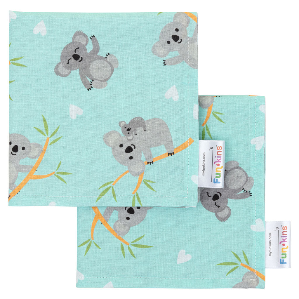 Funkins Napkins (Set of 2): Koala Napkin by Funkins | Cute Kid Stuff