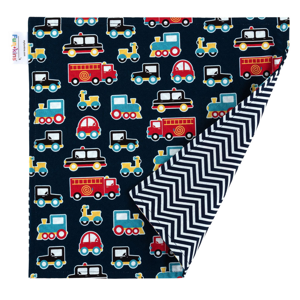 Funkins Napkins (Set of 2): Transportation Napkin by Funkins | Cute Kid Stuff