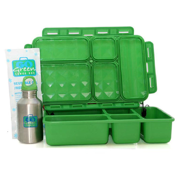 Go Green Lunch Box | Hawaiian Flowers Leakproof Insulated Lunch Box Set for  Boys Girls Kids | 5 Comp…See more Go Green Lunch Box | Hawaiian Flowers