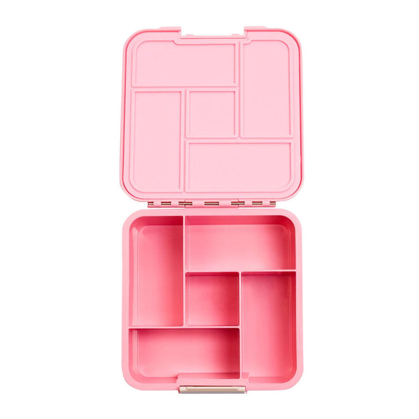 LunchBots 5-in-1 Medium Bento Box - Pink