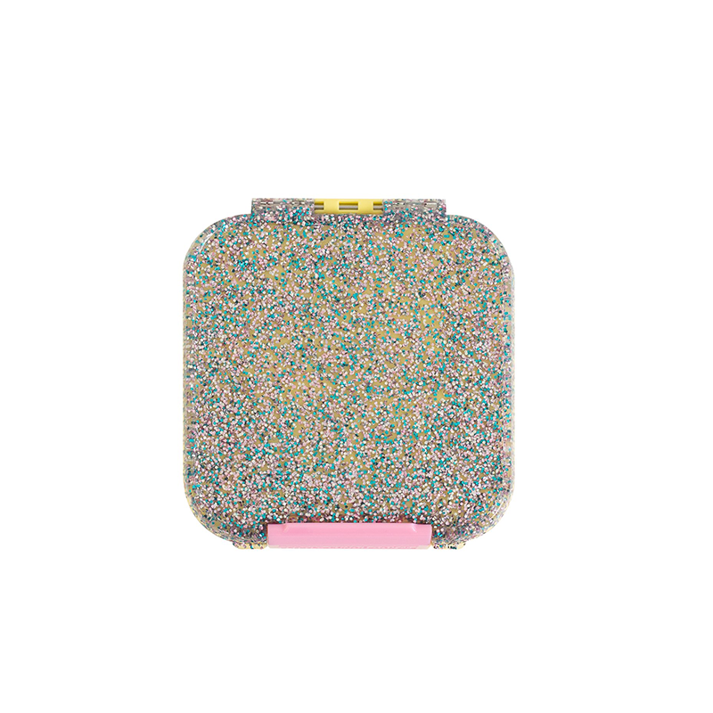 Little Lunch Box Co. Bento Two (Snack Size): Yellow Glitter Bento Box by Little Lunch Box Co. | Cute Kid Stuff