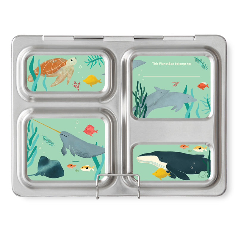 Magnet Set for PlanetBox Launch: Under the Sea Magnets by PlanetBox | Cute Kid Stuff