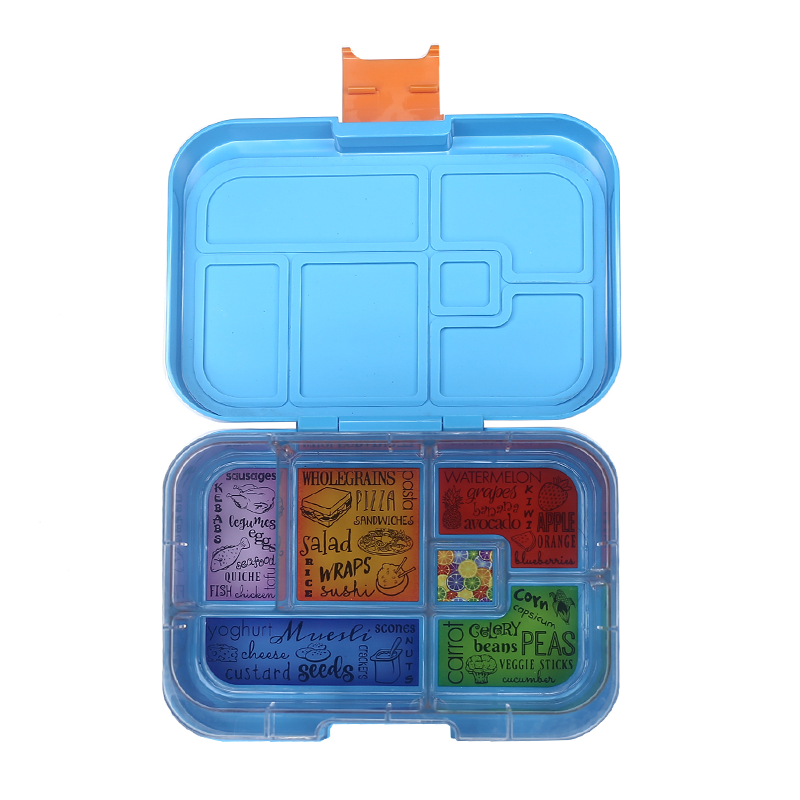 MunchBox Maxi6: Blue Ocean Bento Box by MunchBox | Cute Kid Stuff