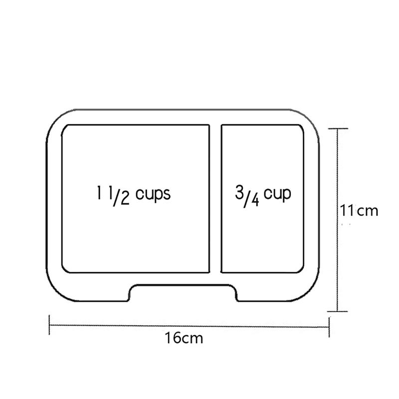 MunchBox Munchi Snack: Pink Marshmallow + Extra Tray Bento Box by MunchBox | Cute Kid Stuff